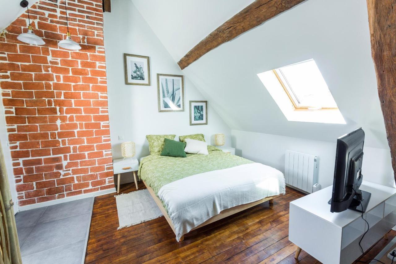 Apartament Au Zen Garden Auxerre Zewnętrze zdjęcie